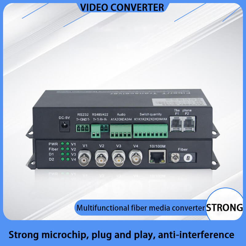 Customized Video, Data, Ethernet, Telephone, Audio, Contact Closure Video Converter