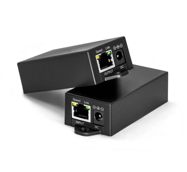 Single Port 100m Ultra Long Distance Poe Extender Max 500 Meter Transmission