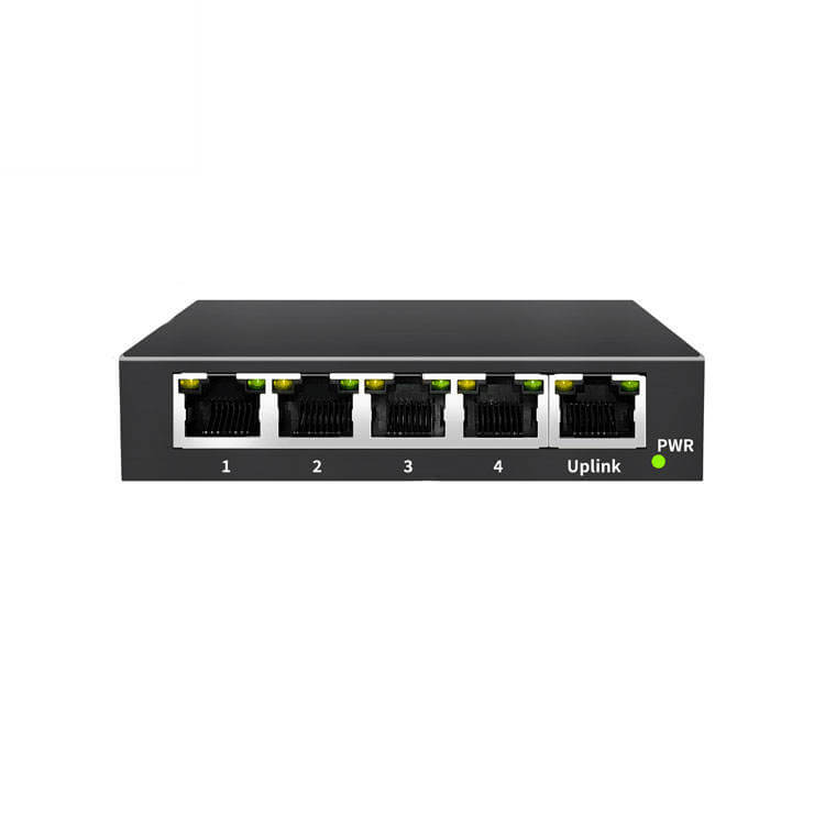 Desktop mini 5-port Gigabit Switch Network Unmanaged Hub For Cctv Camera System